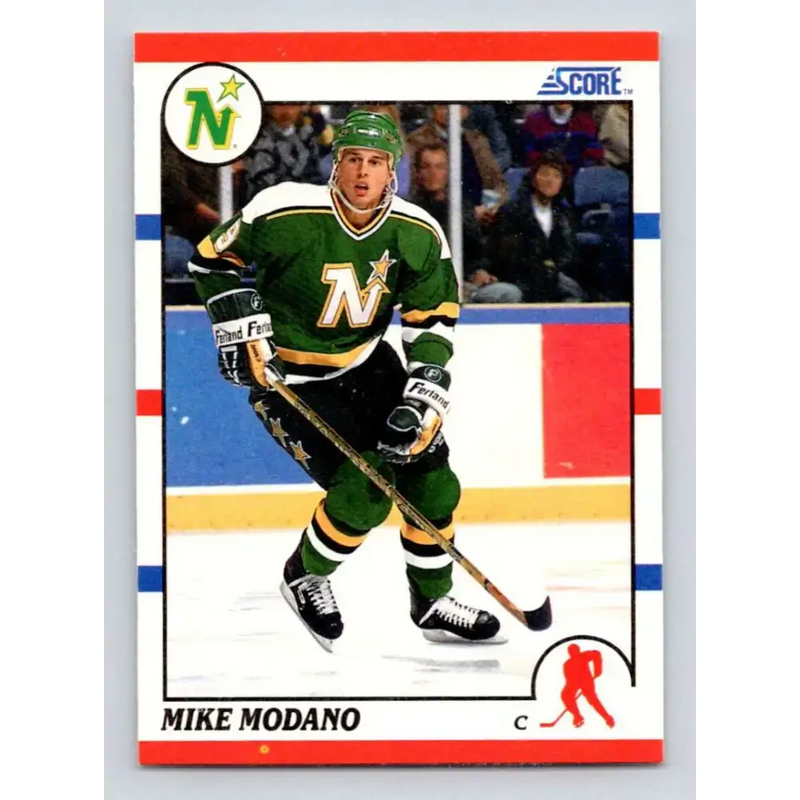 1990-91 Score #120 Mike Modano NM-MT RC Rookie Minnesota North Stars Hockey Card - Hockey Card Single