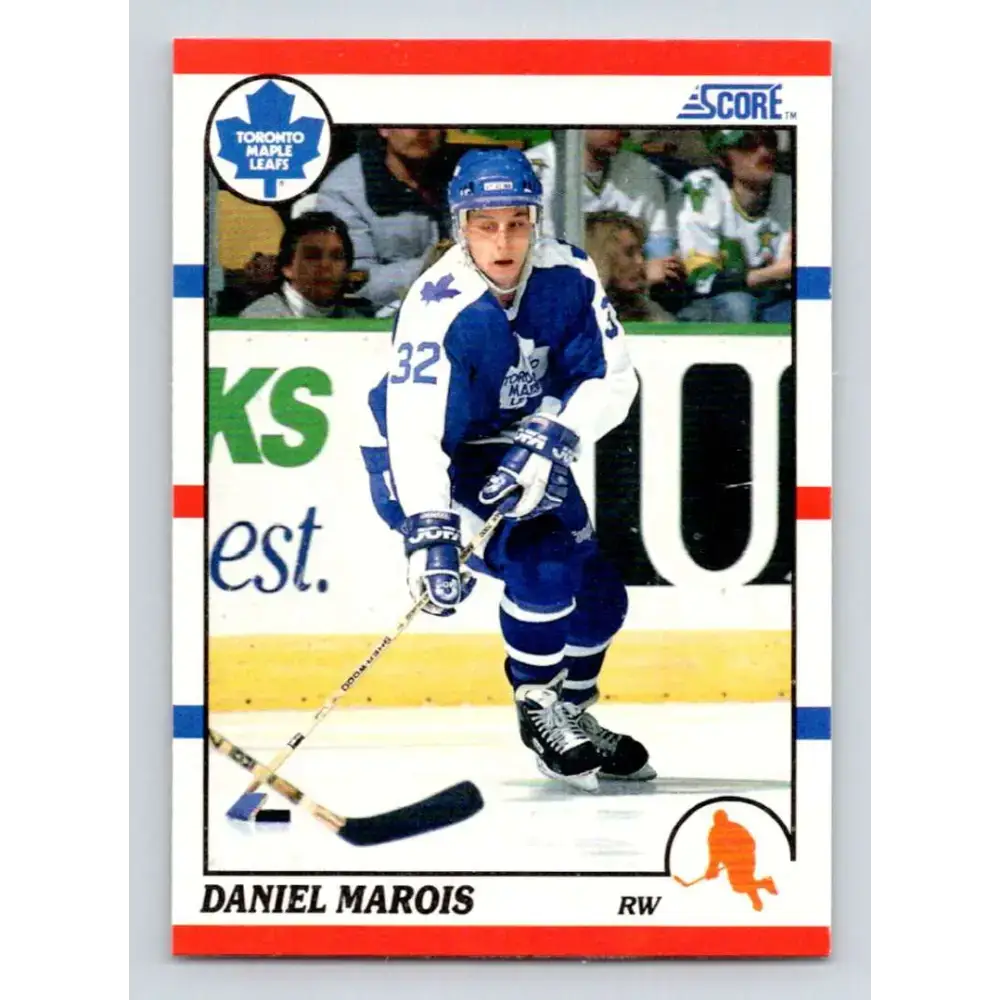 1990-91 Score #122 Daniel Marois NM-MT Toronto Maple Leafs Hockey Card