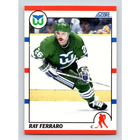 1990-91 Score #134 Ray Ferraro NM-MT Hartford Whalers Hockey Card - Hockey Card Single