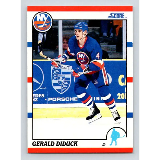 1990-91 Score #139 Gerald Diduck NM-MT New York Islanders Hockey Card
