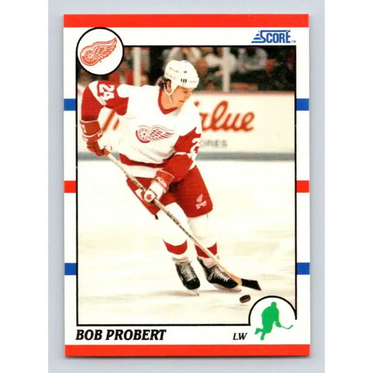 1990-91 Score #143 Bob Probert NM-MT Detroit Red Wings Hockey Card