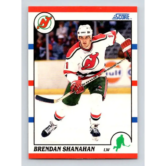 1990-91 Score #146 Brendan Shanahan NM-MT New Jersey Devils Hockey Card