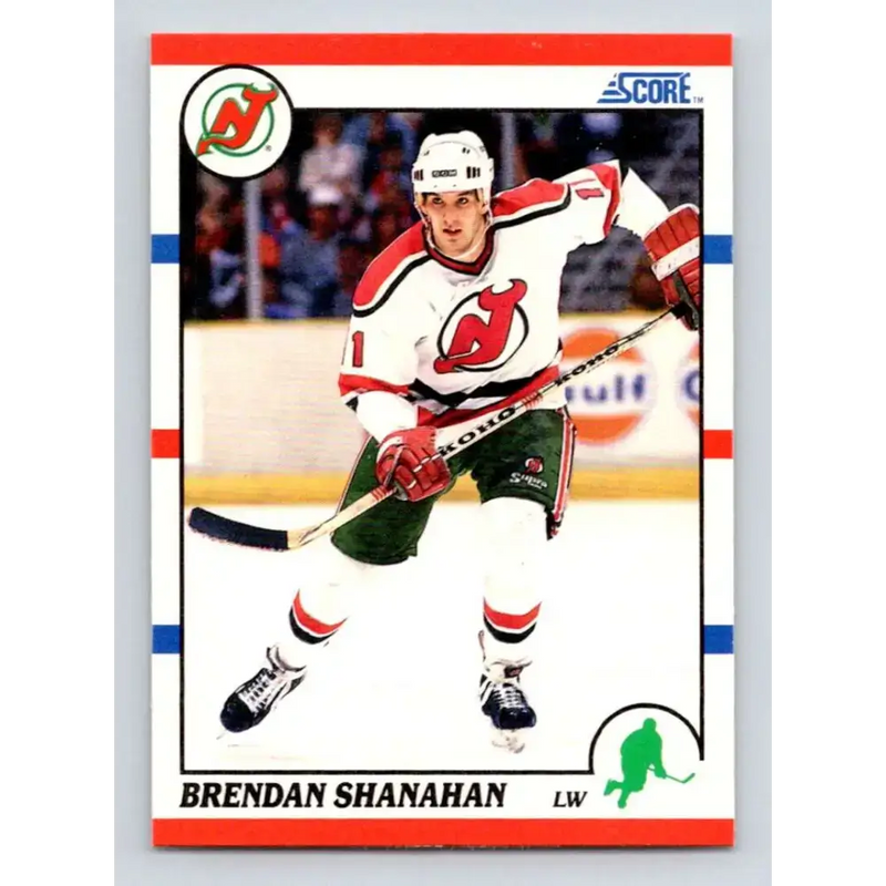 1990-91 Score #146 Brendan Shanahan NM-MT New Jersey Devils Hockey Card - Hockey Card Single