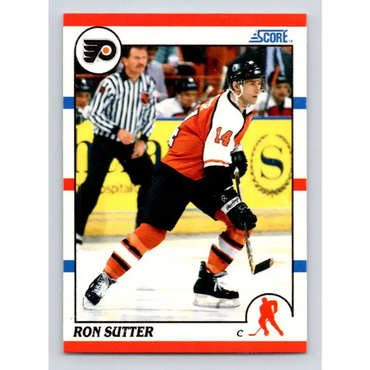 1990-91 Score #153 Ron Sutter NM-MT Philadelphia Flyers Hockey Card - Hockey Card Single