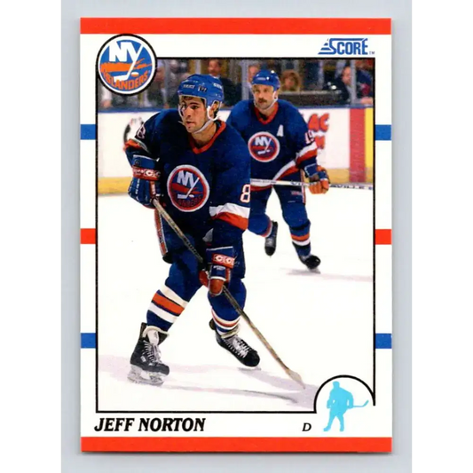 1990-91 Score #157 Jeff Norton NM-MT New York Islanders Hockey Card