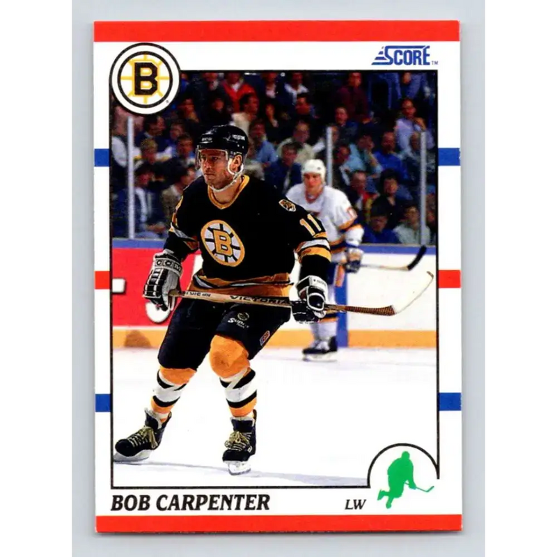 1990-91 Score #16 Bob Carpenter NM-MT Boston Bruins Hockey Card - Hockey Card Single
