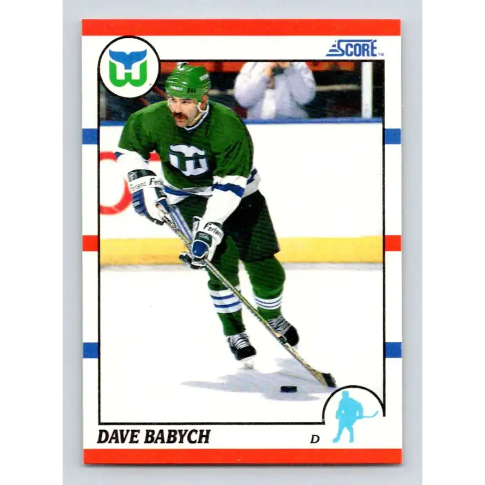 1990-91 Score #172 Dave Babych NM-MT Hartford Whalers Hockey Card
