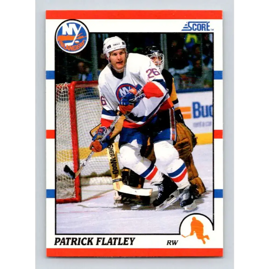 1990-91 Score #174 Patrick Flatley NM-MT New York Islanders Hockey Card
