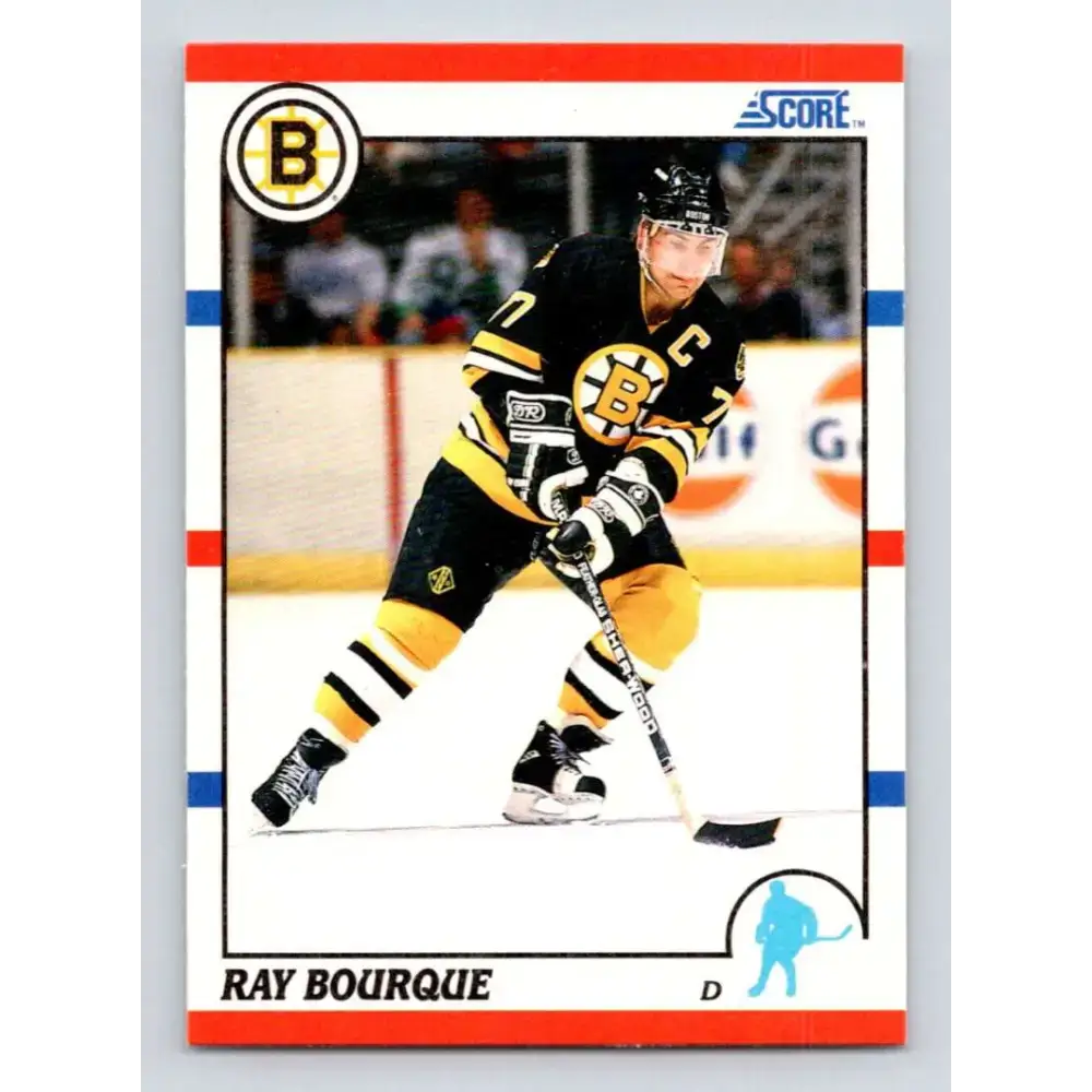 1990-91 Score #200 Ray Bourque NM-MT Boston Bruins Hockey Card - Hockey Card Single