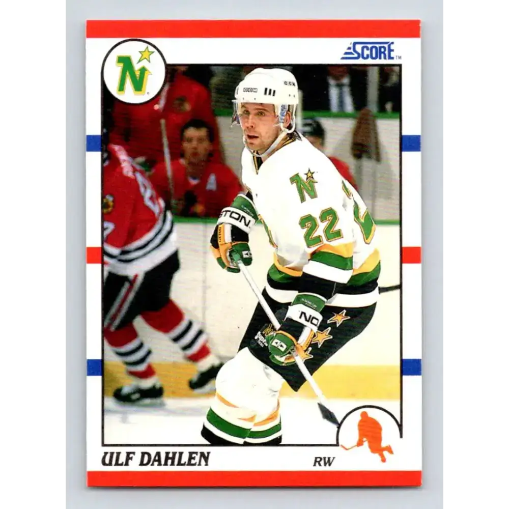 1990-91 Score #22 Ulf Dahlen NM-MT Minnesota North Stars Hockey Card - Hockey Card Single