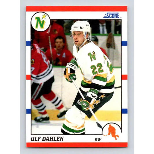 1990-91 Score #22 Ulf Dahlen NM-MT Minnesota North Stars Hockey Card - Hockey Card Single