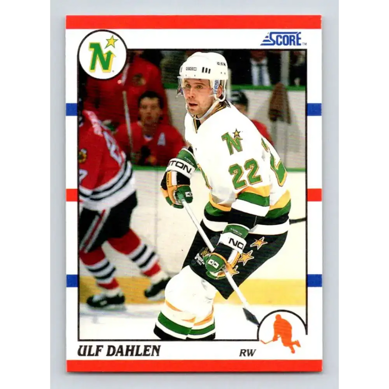 1990-91 Score #22 Ulf Dahlen NM-MT Minnesota North Stars Hockey Card - Hockey Card Single