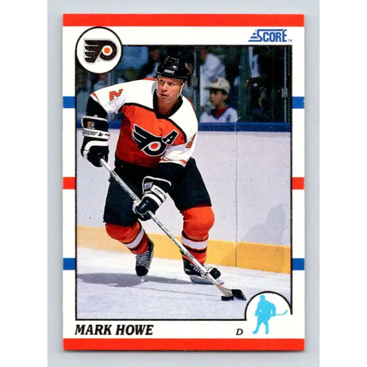 1990-91 Score #220 Mark Howe NM-MT Philadelphia Flyers Hockey Card - Hockey Card Single