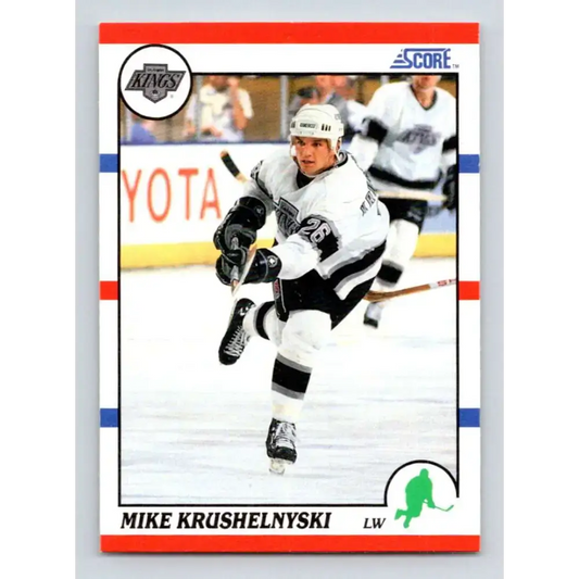 1990-91 Score #227 Mike Krushelnyski NM-MT Los Angeles Kings Hockey Card