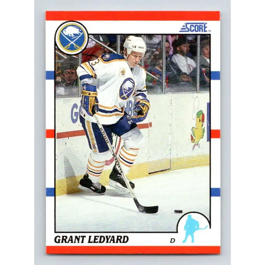1990-91 Score #233 Grant Ledyard NM-MT RC Rookie Buffalo Sabres Hockey Card
