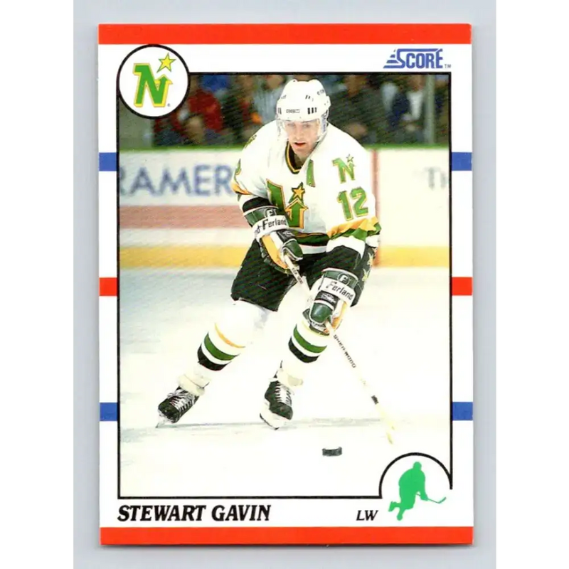 1990-91 Score #244 Stewart Gavin NM-MT Minnesota North Stars Hockey Card - Hockey Card Single