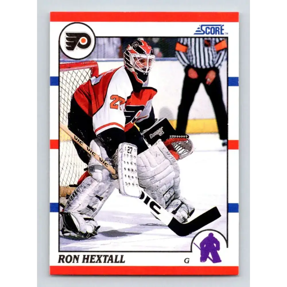 1990-91 Score #25 Ron Hextall NM-MT Philadelphia Flyers Hockey Card - Hockey Card Single