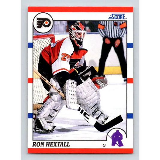 1990-91 Score #25 Ron Hextall NM-MT Philadelphia Flyers Hockey Card - Hockey Card Single