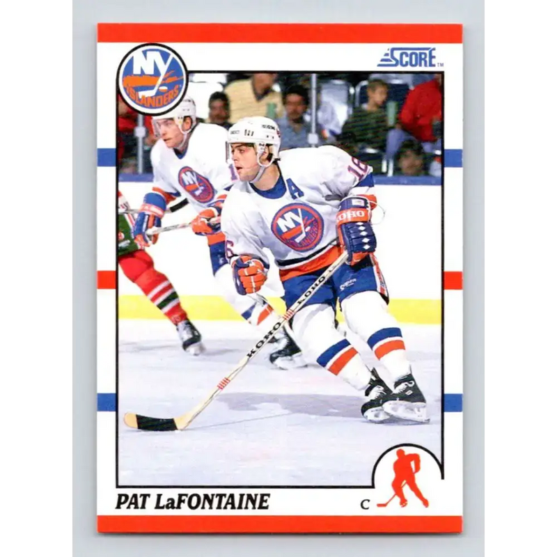 1990-91 Score #250 Pat LaFontaine NM-MT New York Islanders Hockey Card - Hockey Card Single