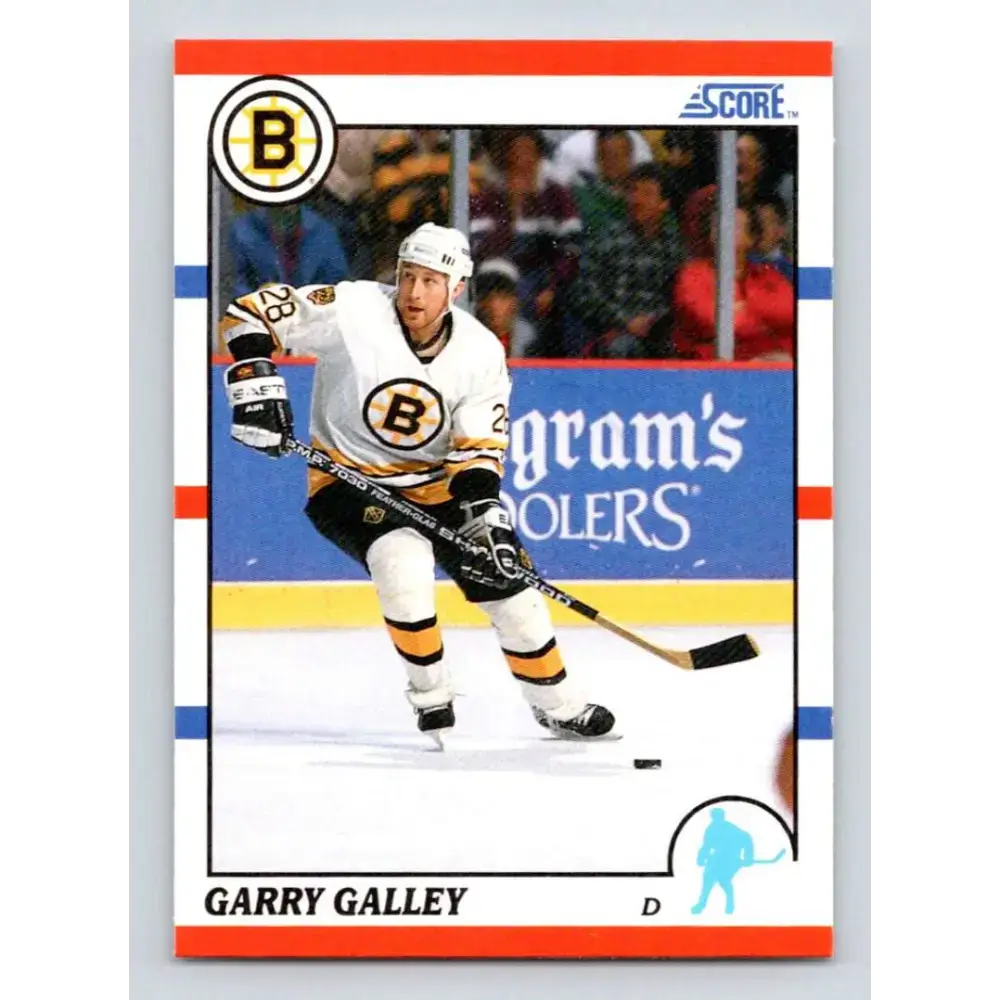 1990-91 Score #253 Garry Galley NM-MT RC Rookie Boston Bruins Hockey Card - Hockey Card Single