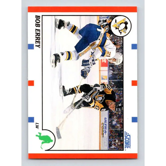 1990-91 Score #255 Bob Errey NM-MT Pittsburgh Penguins Hockey Card