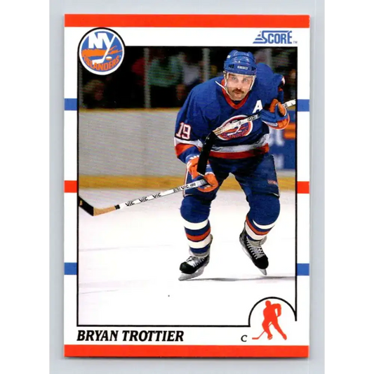 1990-91 Score #270 Bryan Trottier NM-MT New York Islanders Hockey Card