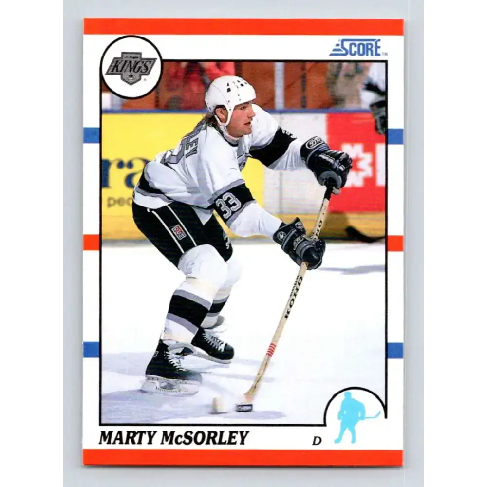 1990-91 Score #271 Marty McSorley NM-MT Los Angeles Kings Hockey Card - Hockey Card Single