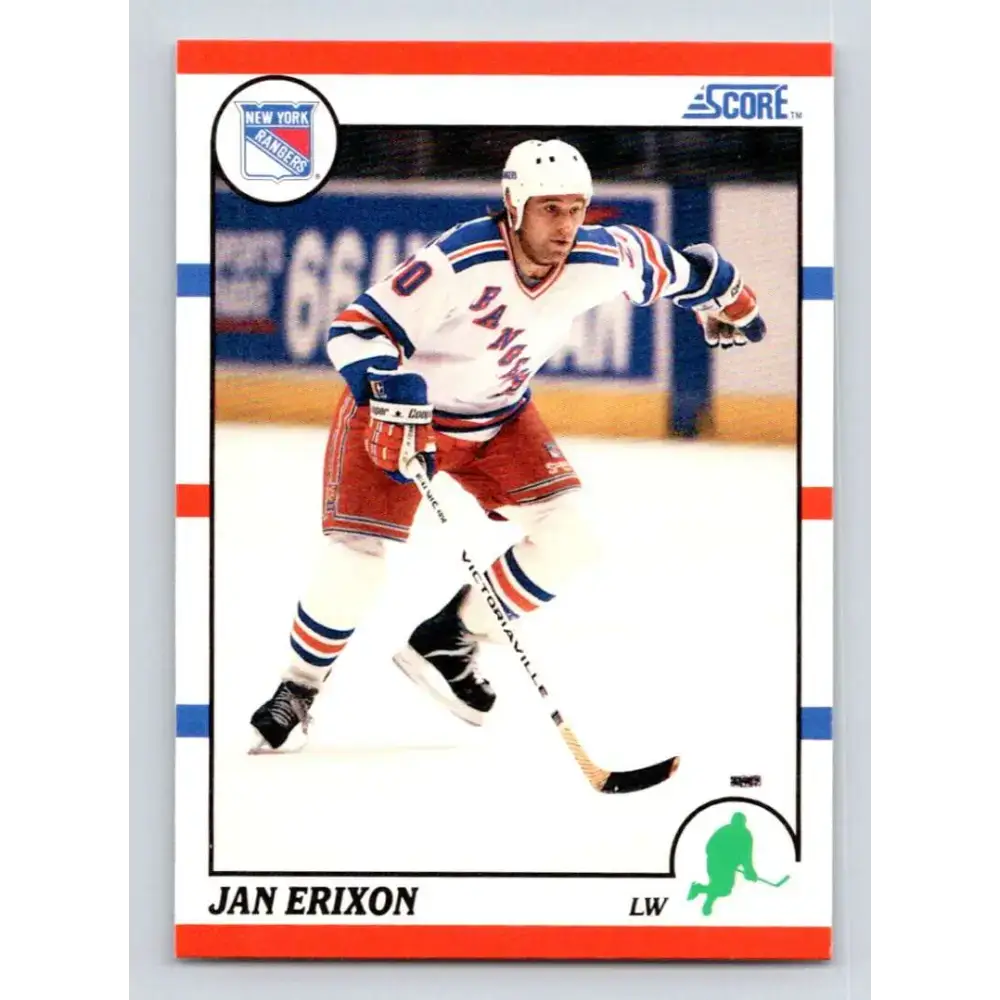 1990-91 Score #272 Jan Erixon NM-MT New York Rangers Hockey Card - Hockey Card Single