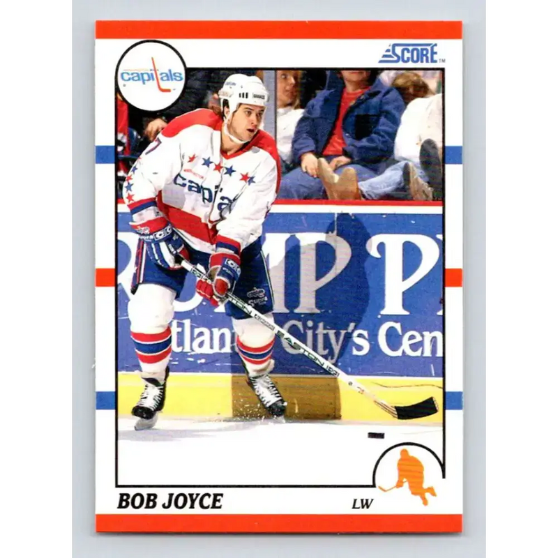 1990-91 Score #291 Bob Joyce NM-MT Washington Capitals Hockey Card - Hockey Card Single