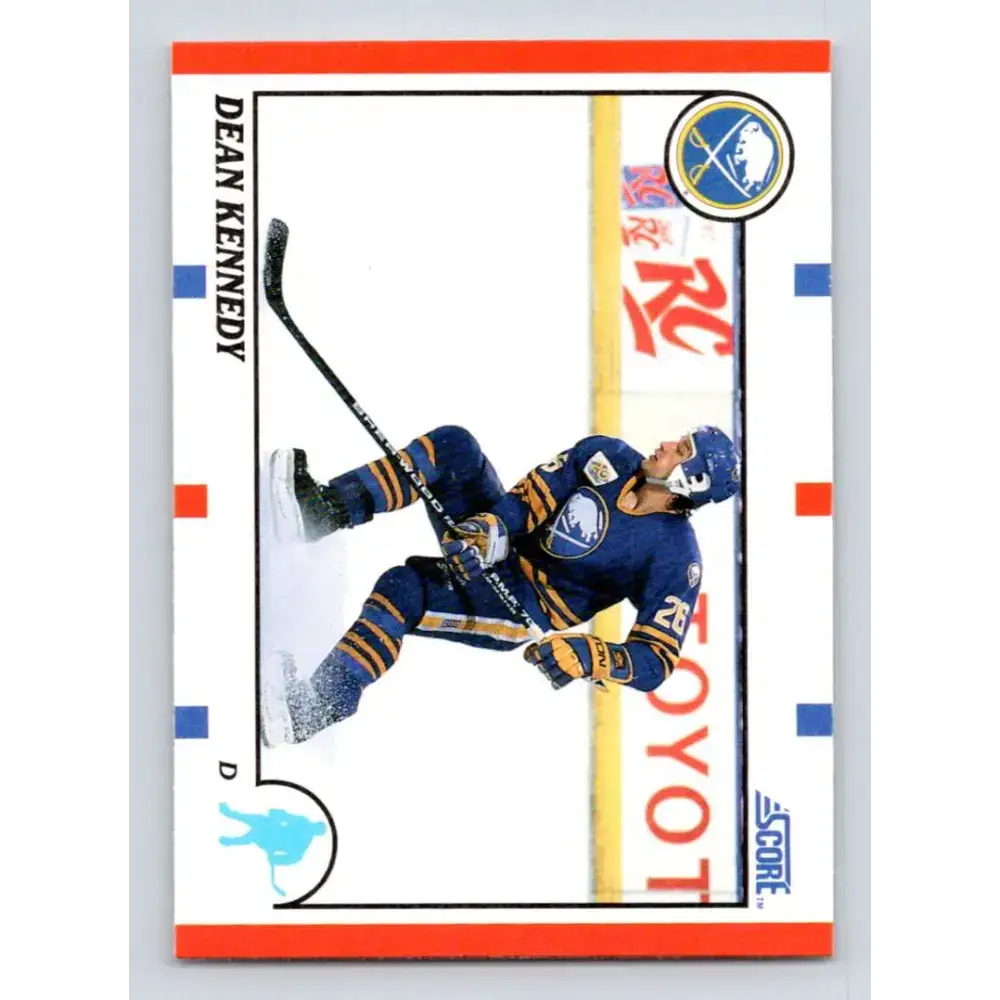 1990-91 Score #299 Dean Kennedy NM-MT RC Rookie Buffalo Sabres Hockey Card - Hockey Card Single
