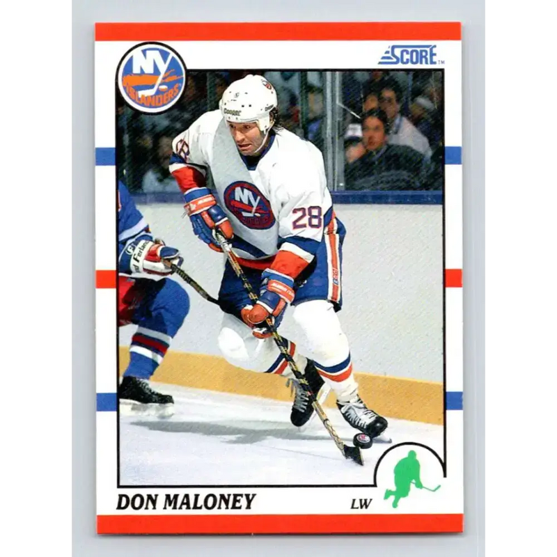 1990-91 Score #303 Don Maloney NM-MT New York Islanders Hockey Card - Hockey Card Single
