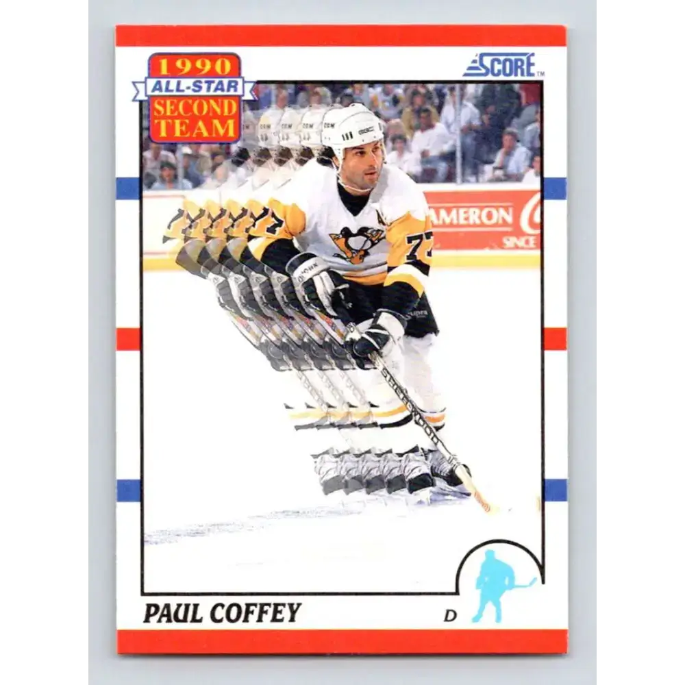 1990-91 Score #319 Paul Coffey NM-MT Pittsburgh Penguins Hockey Card