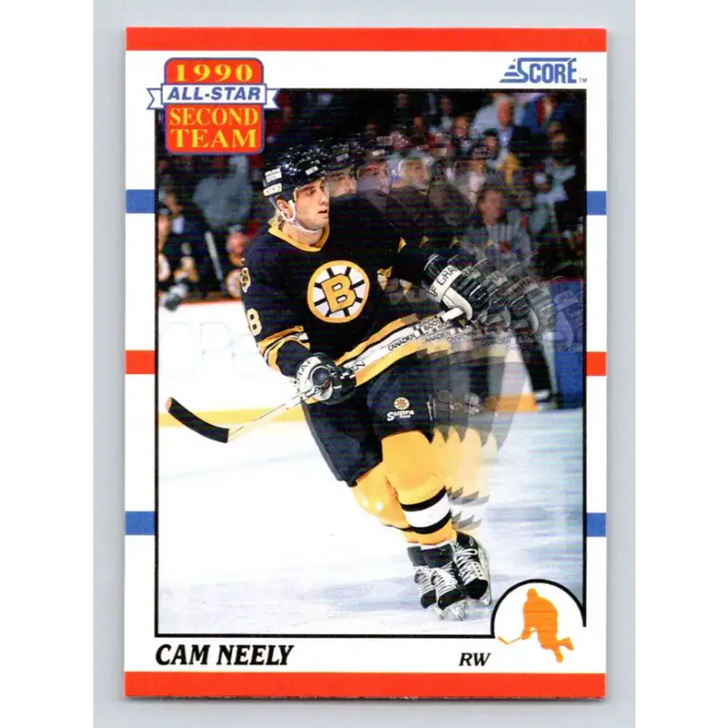 1990-91 Score #323 Cam Neely NM-MT Boston Bruins Hockey Card - Hockey Card Single