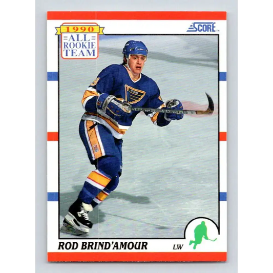1990-91 Score #328 Rod Brind’Amour NM-MT St. Louis Blues Hockey Card