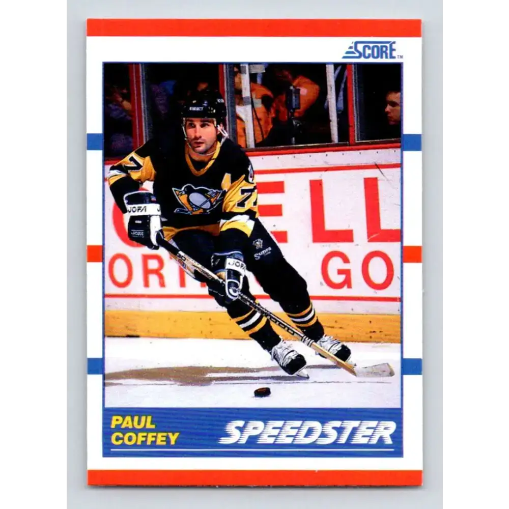 1990-91 Score #332 Paul Coffey NM-MT SP Pittsburgh Penguins Hockey Card