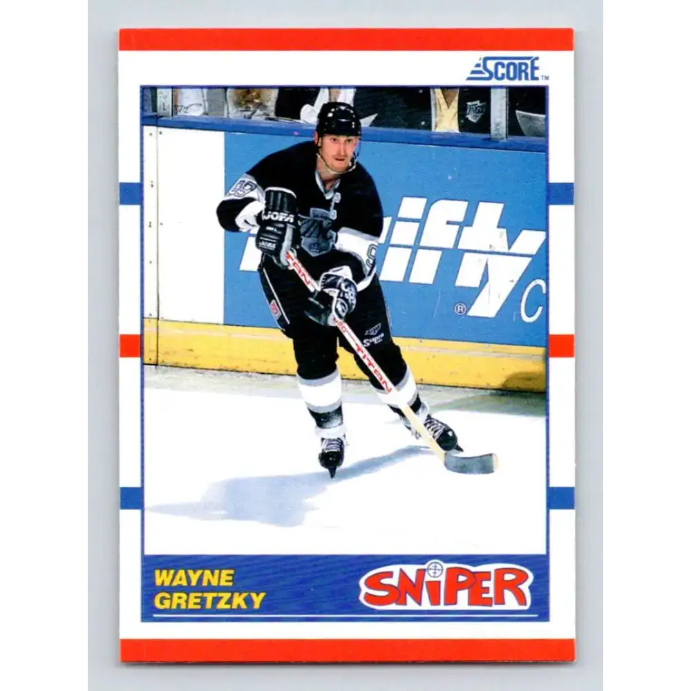 1990-91 Score #336 Wayne Gretzky NM-MT Los Angeles Kings Hockey Card - Hockey Card Single