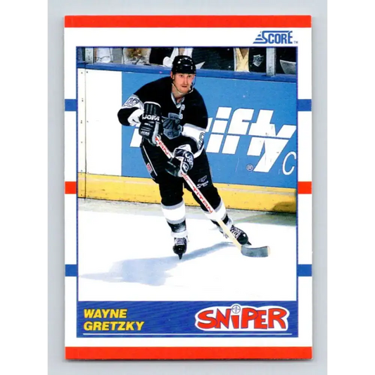 1990-91 Score #336 Wayne Gretzky NM-MT Los Angeles Kings Hockey Card