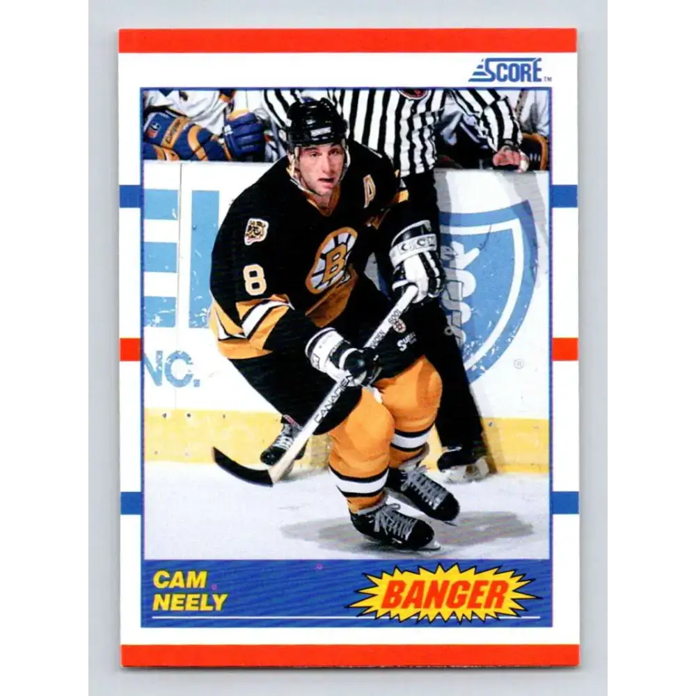 1990-91 Score #340 Cam Neely NM-MT Boston Bruins Hockey Card - Hockey Card Single