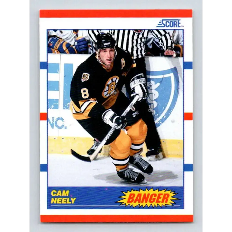 1990-91 Score #340 Cam Neely NM-MT Boston Bruins Hockey Card - Hockey Card Single