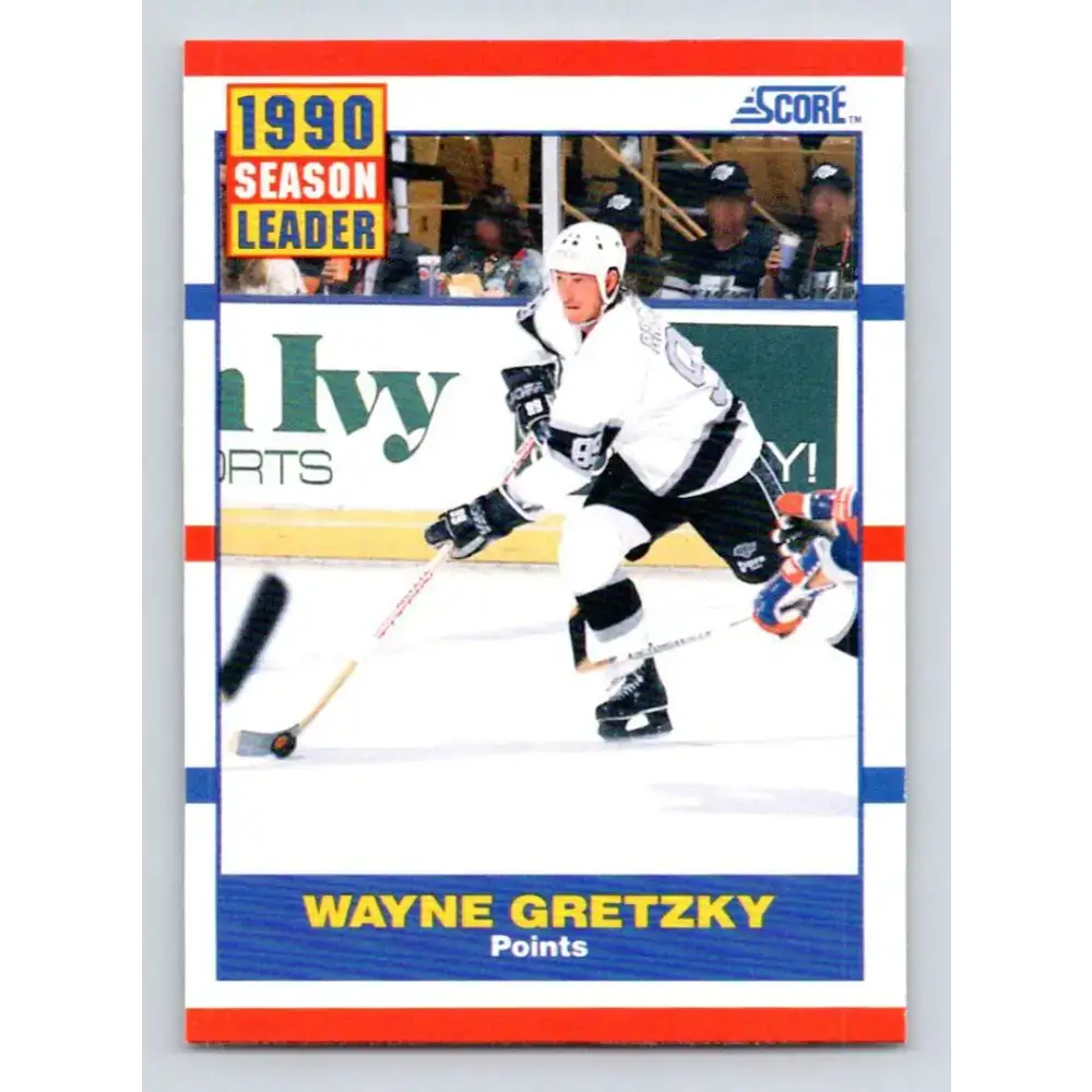 1990-91 Score #353 Wayne Gretzky NM-MT Los Angeles Kings Hockey Card - Hockey Card Single