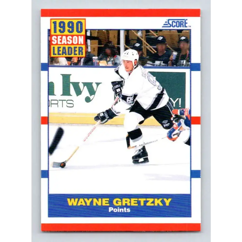 1990-91 Score #353 Wayne Gretzky NM-MT Los Angeles Kings Hockey Card - Hockey Card Single