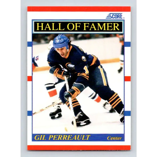 1990-91 Score #355 Gilbert Perreault NM-MT Buffalo Sabres Hockey Card