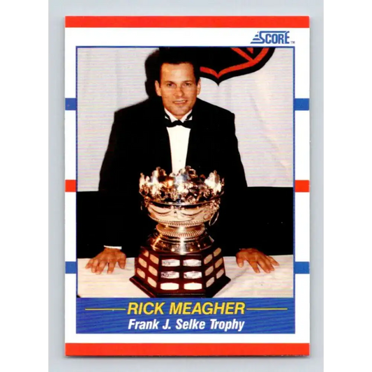 1990-91 Score #359 Rick Meagher NM-MT St. Louis Blues Hockey Card