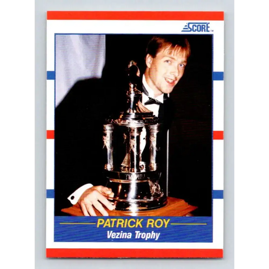 1990-91 Score #364 Patrick Roy NM-MT Montreal Canadiens Hockey Card - Hockey Card Single