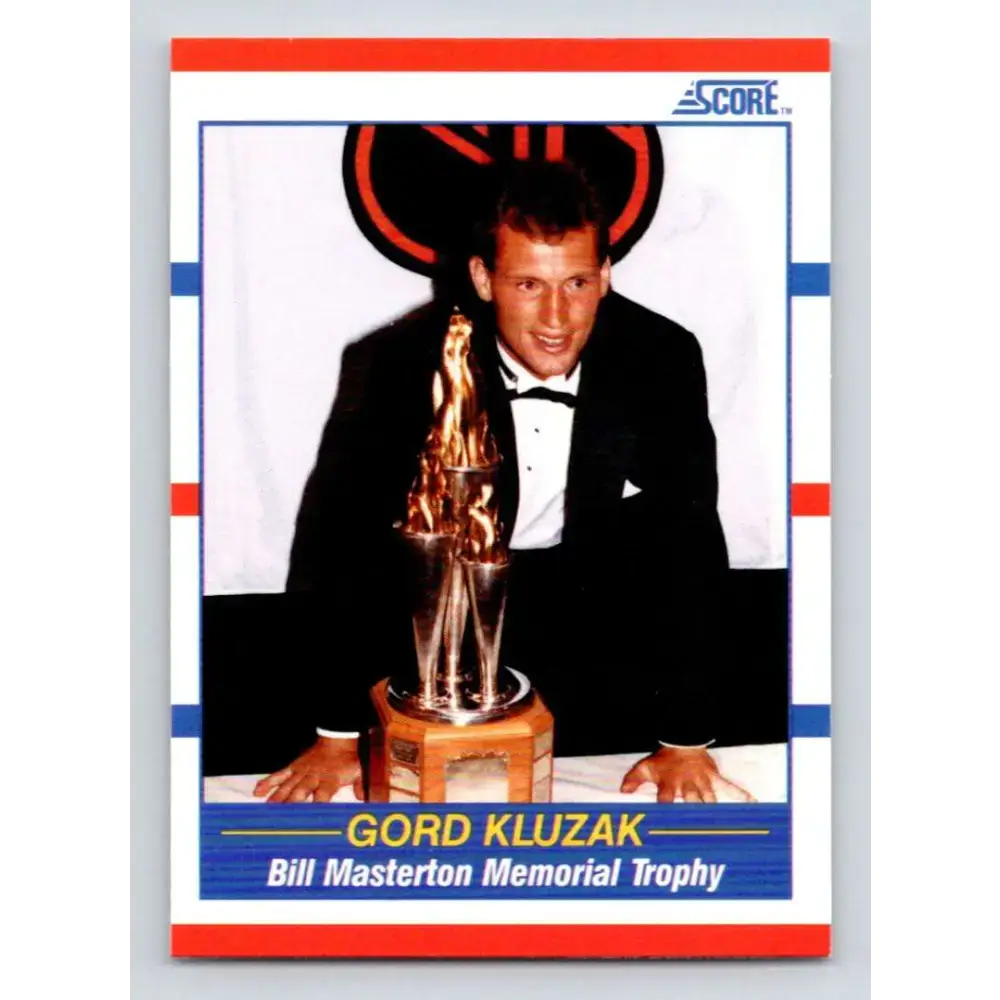 1990-91 Score #367 Gord Kluzak NM-MT Boston Bruins Hockey Card - Hockey Card Single