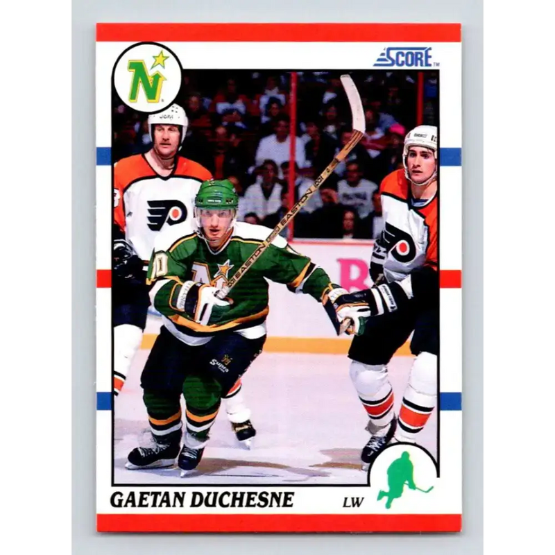 1990-91 Score #375 Gaetan Duchesne NM-MT Minnesota North Stars Hockey Card - Hockey Card Single