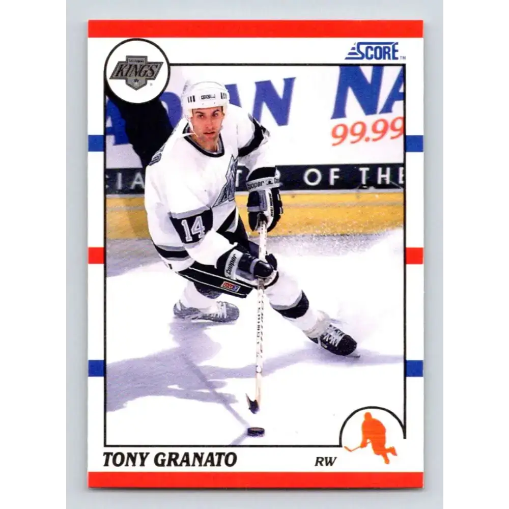 1990-91 Score #48 Tony Granato NM-MT Los Angeles Kings Hockey Card - Hockey Card Single