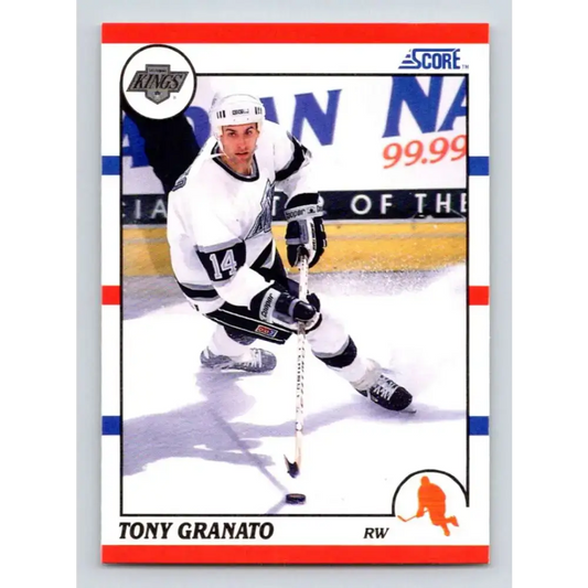 1990-91 Score #48 Tony Granato NM-MT Los Angeles Kings Hockey Card