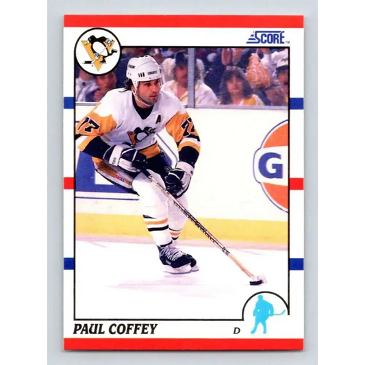 1990-91 Score #6 Paul Coffey NM-MT Pittsburgh Penguins Hockey Card
