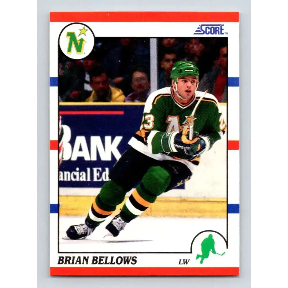 1990-91 Score #7 Brian Bellows NM-MT Minnesota North Stars Hockey Card